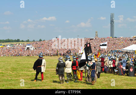 Schlacht von Grunwald 1410 Stockfoto