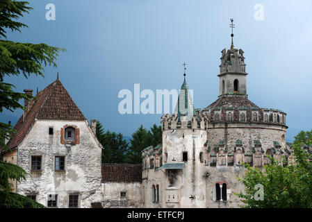 Saint Michael Chapel, Engelsburg, Neustift in der Nähe von Brixen, Brixen, Alto Adige, Italien, Europa Stockfoto