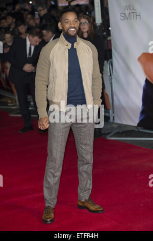 Special screening von "Focus" Vue West End - Red Carpet Ankünfte Featuring: wo Smith wird: London, Vereinigtes Königreich bei: 11. Februar 2015 Credit: WENN.com Stockfoto