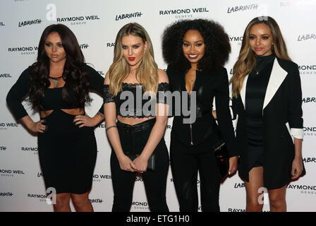 Raymond Weil Geneve Pre-BRIT Awards Dinner in The Chocolate Factory, moderiert von Labrinth - Ankünfte mit: Jessie Nelson, Perrie Edwards, Leigh Ann Pinnock, Jade Thirlwall, wo kleine Mix: London, Vereinigtes Königreich bei: Kredit-12. Februar 2015: Ricky Swift/WENN.com Stockfoto