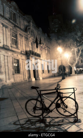 Hotel D'Ville und Uhrturm in Aix-en-Provence. Frankreich. Stockfoto