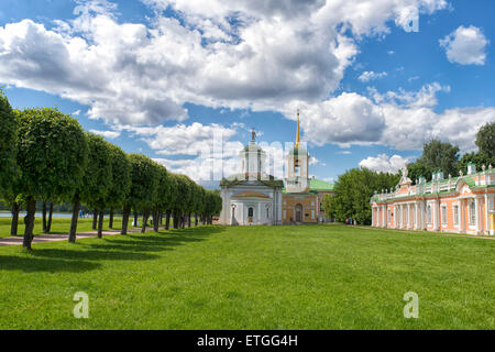 Kuskowo Park in Moskau, Russland Stockfoto