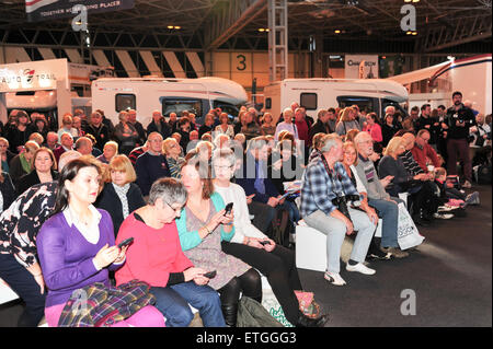 Wohnwagen, Camping & Wohnmobil Show 2015 statt im Birmingham NEC - Tag 1 Featuring: Atmosphäre wo: Birmingham, Vereinigtes Königreich bei: Kredit-17. Februar 2015: Anthony Stanley/WENN.com Stockfoto