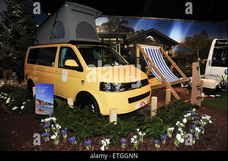 Caravan, Camping und Wohnmobil-Show mit: Atmosphäre wo: Birmingham, Vereinigtes Königreich bei: Kredit-17. Februar 2015: Anthony Stanley/WENN.com Stockfoto