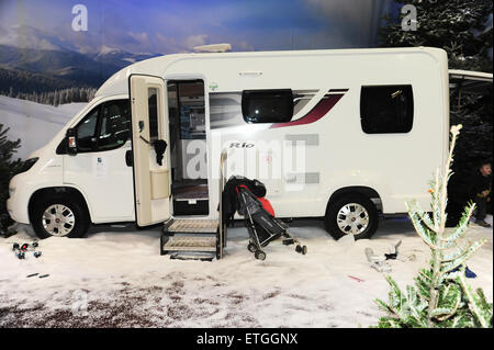 Caravan, Camping und Wohnmobil-Show mit: Atmosphäre wo: Birmingham, Vereinigtes Königreich bei: Kredit-17. Februar 2015: Anthony Stanley/WENN.com Stockfoto