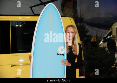 Caravan, Camping und Wohnmobil-Show mit: Melodie König wo: Birmingham, Vereinigtes Königreich bei: Kredit-17. Februar 2015: Anthony Stanley/WENN.com Stockfoto