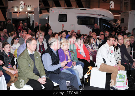 Wohnwagen, Camping & Wohnmobil Show 2015 statt im Birmingham NEC - Tag 2 Featuring: Atmosphäre wo: Birmingham, Vereinigtes Königreich bei: Kredit-18. Februar 2015: Anthony Stanley/WENN.com Stockfoto