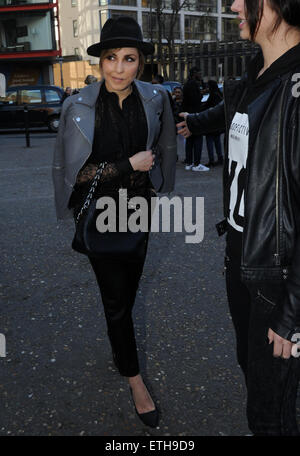 Promi-Sichtungen in London Fashion Woche Christopher Kane zeigen Featuring: Noomi Rapace wo: London, Vereinigtes Königreich bei: 23. Februar 2015 Credit: WENN.com Stockfoto