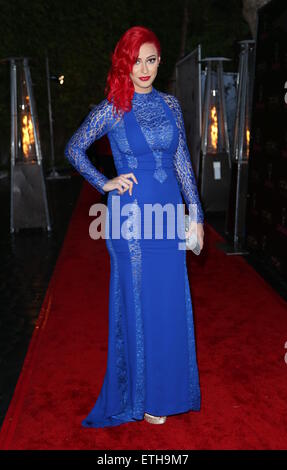 Oscar Viewing Party - Ankünfte mit: Kaya Jones wo: Los Angeles, California, Vereinigte Staaten von Amerika bei: Kredit-22. Februar 2015: Guillermo Proano/WENN.com Stockfoto