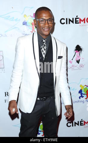 Oscar Viewing Party - Ankünfte mit: Tommy Davidson wo: Los Angeles, California, Vereinigte Staaten von Amerika bei: Kredit-22. Februar 2015: Guillermo Proano/WENN.com Stockfoto