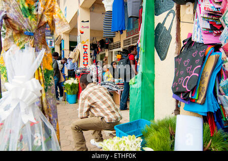 Straßenszene, KN 2 Street, "Zentrale Ville", CBD, Kigali, Ruanda Stockfoto