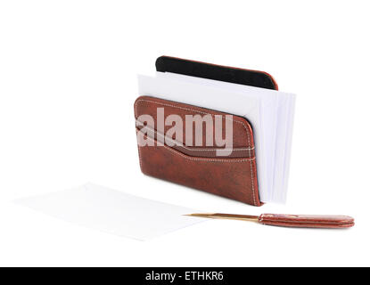 Umschlag-Halter und Öffner Stockfoto