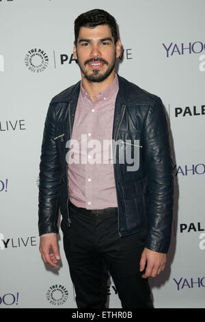 Prominente besuchen Abend mit HBO Serie "Looking" at The Paley Center for Media.  Mitwirkende: Raúl Castillo wo: Los Angeles, California, Vereinigte Staaten von Amerika bei: Kredit-25. Februar 2015: Brian To/WENN.com Stockfoto