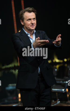 "Skavlan" TV-show Produktion Bilder aus den Studios in London.  Mitwirkende: Fredrik Skavlan wo: London, Vereinigtes Königreich bei: Kredit-23. Februar 2015: Daniel Deme/WENN.com Stockfoto