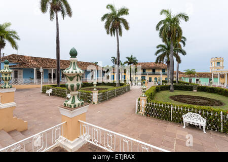 Plaza Mayor, Trinidad, Kuba Stockfoto