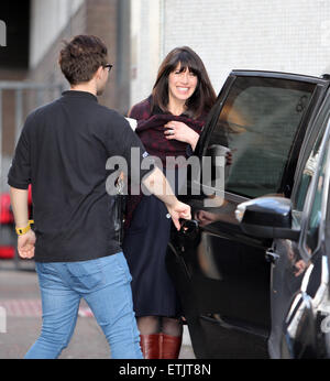 Caroline Catz außerhalb der ITV Studios mit: Caroline Catz Where: London, Vereinigtes Königreich bei: Kredit-4. März 2015: Rocky/WENN.com Stockfoto