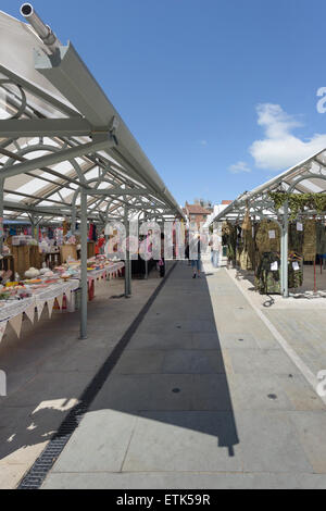 Trümmern Markt York Stockfoto