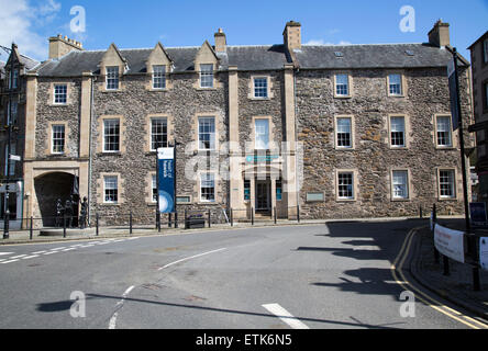 Historische Gebäude in Hawick Roxburghshire, Scotland, UK Stockfoto