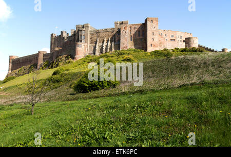 Bamburgh Castle, Northumberland, England, UK Stockfoto