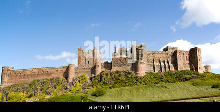 Bamburgh Castle, Northumberland, England, UK Stockfoto