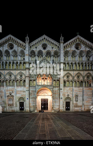 Kathedrale von Ferrara, Basilica Cattedrale di San Giorgio, Duomo di Ferrara, Italien Stockfoto