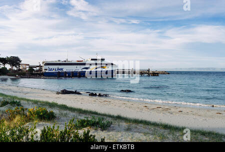 Kangaroo Island Sea Link Fähre South Australia, Australien Stockfoto