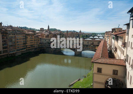 Ponte Vecchio, the'Old Brücke ", Florenz, Italien Stockfoto