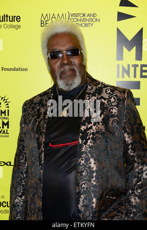 MIFF Screening des"The Record" - Ankünfte Featuring: Benny Latimore Where: Miami Beach, Florida, USA bei: Kredit-10. März 2015: Johnny Louis/WENN.com Stockfoto