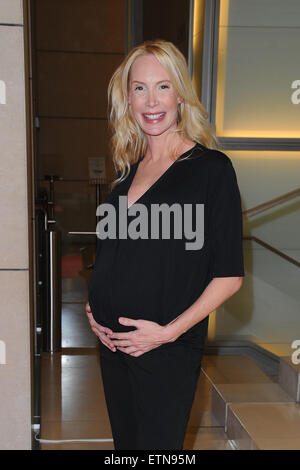 Promis bei Deutscher Hoerfilmpreis bei Deutsche Bank Atrium.  Mitwirkende: Feo Aladag wo: Berlin, Deutschland bei: 18. März 2015 Credit: WENN.com Stockfoto