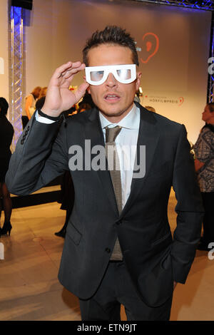 Promis bei Deutscher Hoerfilmpreis bei Deutsche Bank Atrium.  Mitwirkende: Römische Knitzka wo: Berlin, Deutschland bei: 18. März 2015 Credit: WENN.com Stockfoto