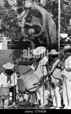 Billingham Folklore Festival 1984, internationale Folklore-Festival der Welt tanzen. Im Bild. 13. August 1984. Stockfoto