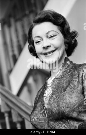 Vivien Leigh, Schauspielerin, 3. Februar 1965. Stockfoto