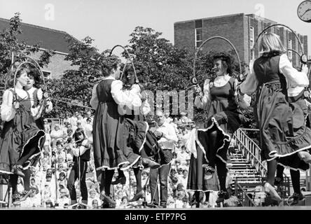 Billingham Folklore Festival 1984, internationale Folklore-Festival der Welt tanzen. Im Bild. 13. August 1984. Stockfoto