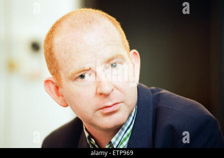 Alan McGee, co Besitzer Creation Records Label und Manager der Musikgruppe Oasis, 28. August 1997 abgebildet. Stockfoto