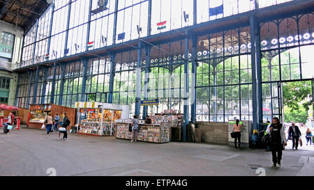 Nyugati Palyaudva Westbahnhof Budapest Ungarn Stockfoto