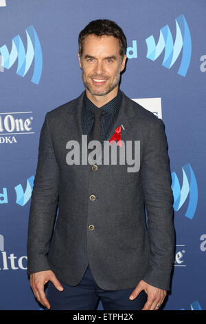 Prominente besuchen 26. Annual GLAAD Media Awards im Beverly Hilton.  Mitwirkende: Murray Bartlett wo: Los Angeles, California, Vereinigte Staaten von Amerika bei: Kredit-22. März 2015: Brian To/WENN.com Stockfoto