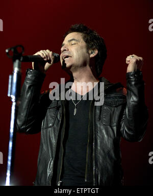 Zug führen live im Konzert in der Heineken Music Hall Featuring: Patrick Monahan Where: Amsterdam, Niederlande: 22. März 2015 Credit: WENN.com Stockfoto