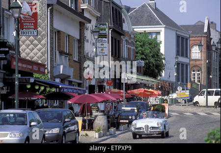 BEL, Stavelot, Belgien, Eastbelgium Avenue Nand Nicolay.  BEL, Belgien, Ostbelgien, Stavelot, Avenue Nand Nicolay. Stockfoto