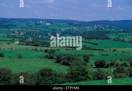 BEL, Belgien, Eastbelgium, Felder zwischen Valender und in der Nähe von Ambleve Meyerode.  BEL, Belgien, Ostbelgien, Felder Zwischen Valend Stockfoto