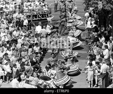 Billingham Folklore Festival 1984, internationale Folklore-Festival der Welt tanzen. Im Bild. 13. August 1984. Stockfoto