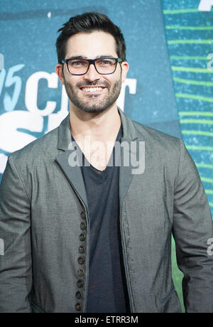 10. Juni 2015 - Nashville, Tennessee; USA - kommt TYLER HOECHLIN auf dem roten Teppich bei den CMT Music Awards, die in der Bridgestone Arena stattfand.  Copyright 2015 Jason Moore. (Kredit-Bild: © Jason Moore/ZUMA Draht) Stockfoto