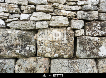 Römische Siedlung bleibt am Monte Cilda in der Nähe von Olleros de Pisuerga, Provinz Palencia, Spanien Stockfoto