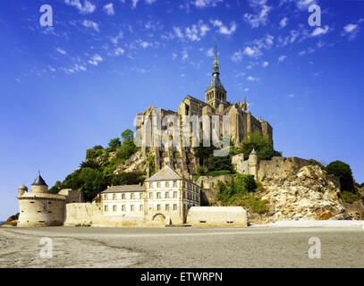 Mont Saint Michel - Normandie - Frankreich Stockfoto