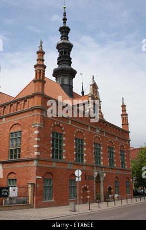 Gdansk, Danzig, Polen, altes Rathaus. Stockfoto