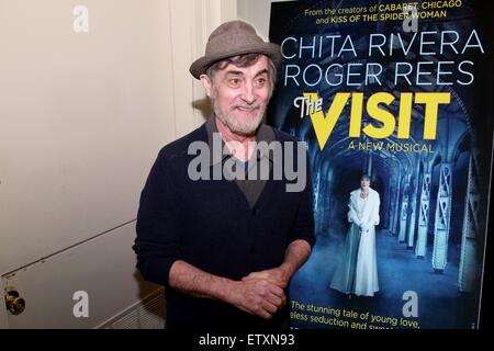 "Der Besuch" Fototermin am Lyceum Theatre Featuring: Roger Rees Where: New York, Vereinigte Staaten von Amerika bei: 25. März 2015 Stockfoto