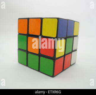 Rubiks Cube Puzzle Cube Stockfoto