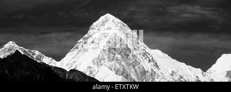 Pumpen-Ri Berg, Everest base camp Trek, Sagarmatha National Park, UNESCO-Weltkulturerbe, Solu Khumbu Bezirk, Khumbu Stockfoto