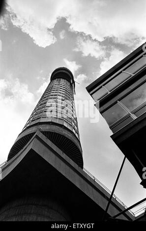 Bau des Turmes GPO, London. 15. Juli 1964. Stockfoto