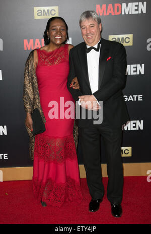 Celebirites besuchen die AMC-Feier der letzten 7 Episoden von "Mad Men" mit dem schwarzen & Red Ball im Dorothy Chandler Pavilion Featuring: Gäste wo: Los Angeles, California, Vereinigte Staaten von Amerika bei: 25. März 2015 Stockfoto