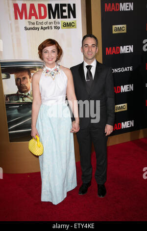 Celebirites besuchen die AMC-Feier der letzten 7 Episoden von "Mad Men" mit dem schwarzen & Red Ball im Dorothy Chandler Pavilion Featuring: Gäste wo: Los Angeles, California, Vereinigte Staaten von Amerika bei: 25. März 2015 Stockfoto